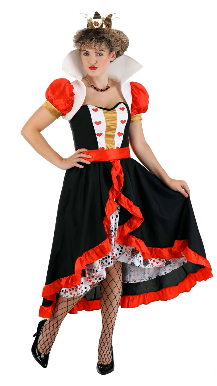FUN3737AD Ai Flirty Queen of Hearts Women's Costume
